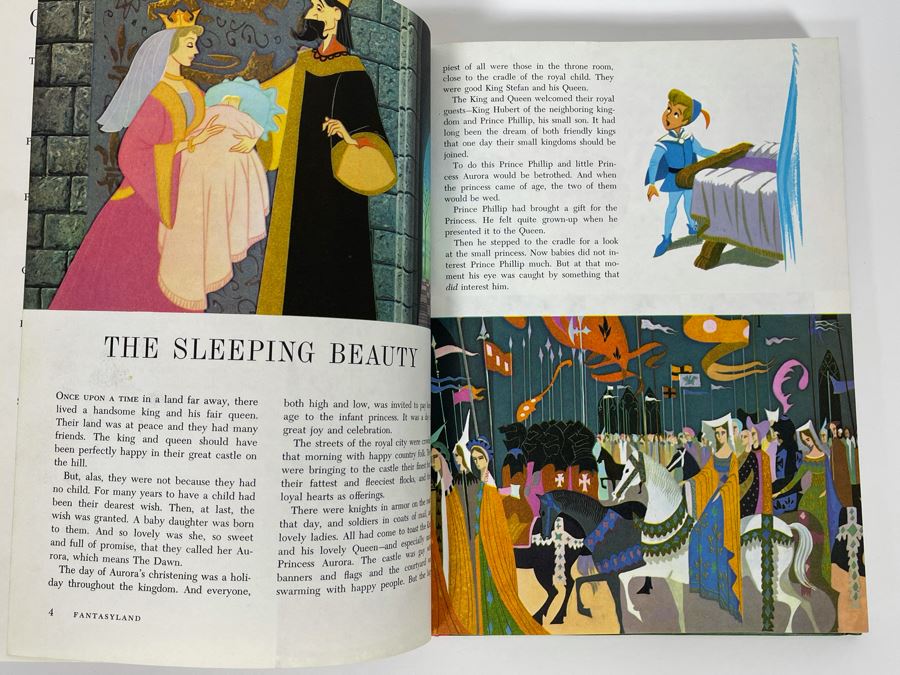 1965 Walt Disney’s Fantasyland Hardcover Book [Photo 5]