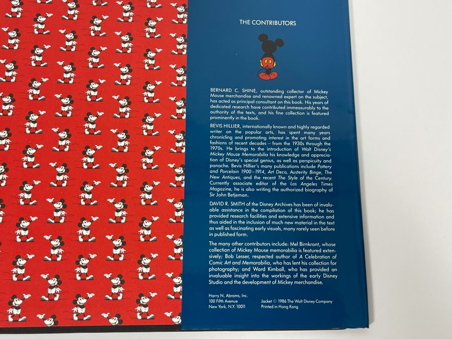 1986 Hardcover Book Walt Disney’s Mickey Mouse Memorabilia [Photo 17]