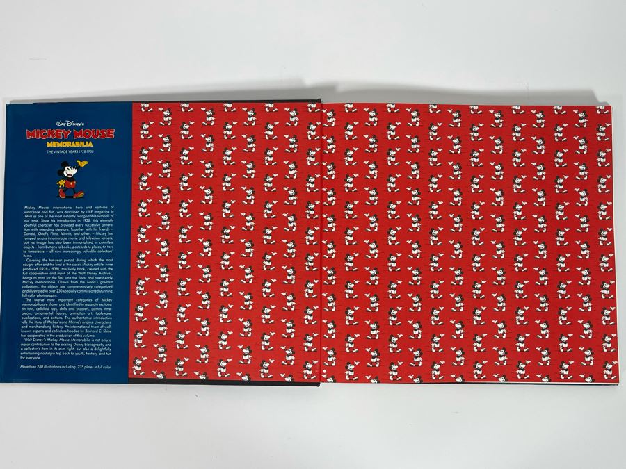 1986 Hardcover Book Walt Disney’s Mickey Mouse Memorabilia [Photo 3]