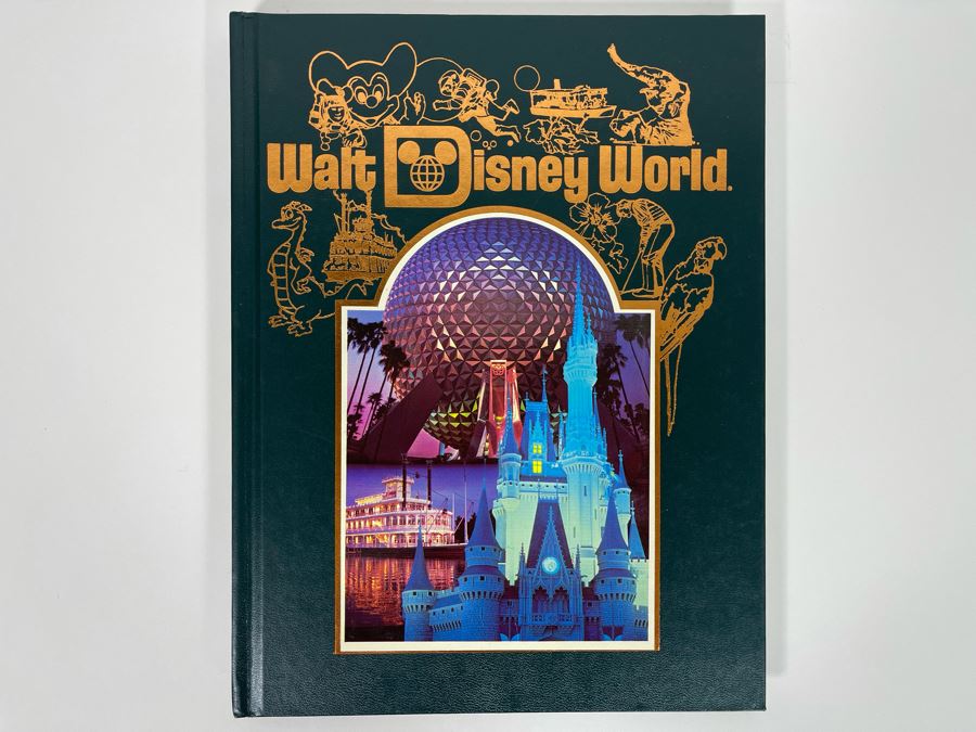 1986 Hardcover Book Walt Disney World