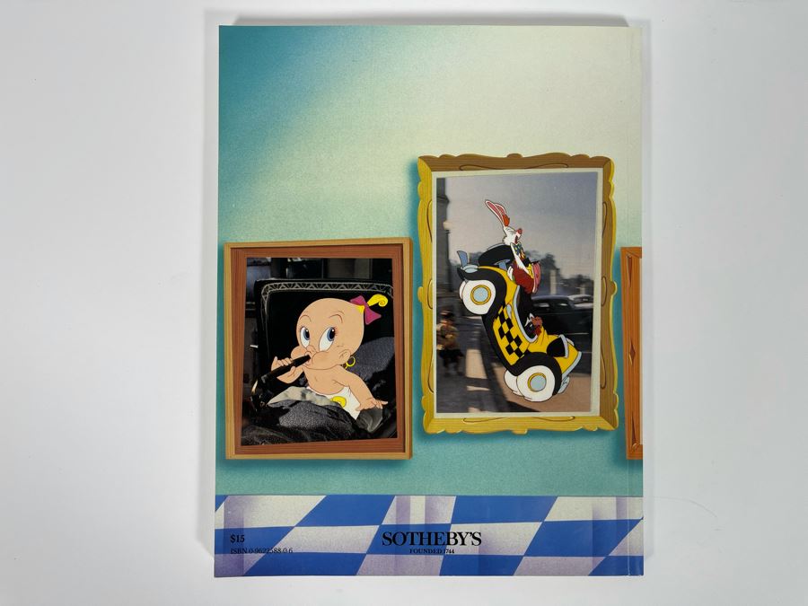 The Art Of Who Framed Roger Rabbit Sotheny’s Auction Catalog 1989 [Photo 5]