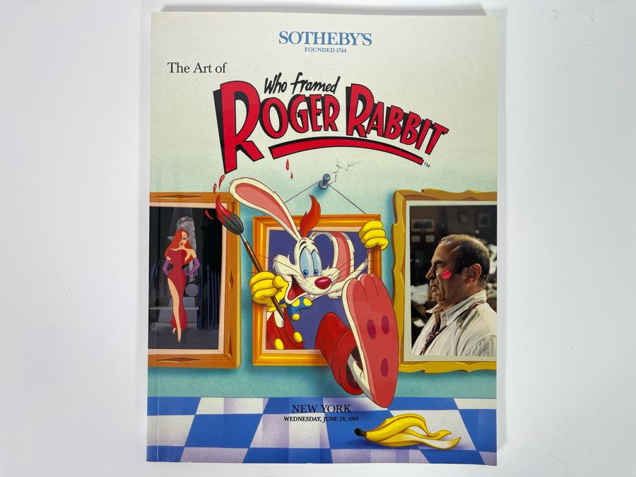 The Art Of Who Framed Roger Rabbit Sotheny’s Auction Catalog 1989