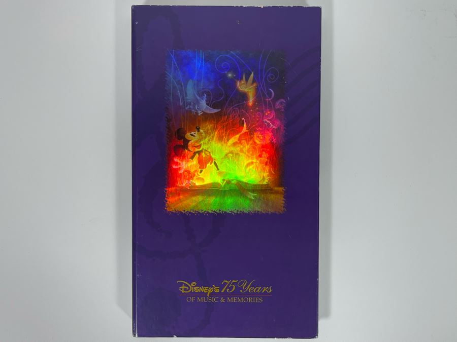 Limited Edition Disney’s 75 Years Of Music & Memories Music Cds And Book Box Set [Photo 2]