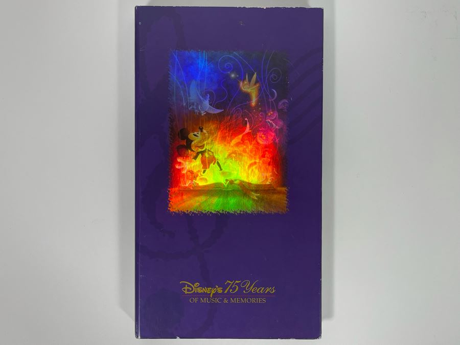 Limited Edition Disney’s 75 Years Of Music & Memories Music Cds And Book Box Set [Photo 3]