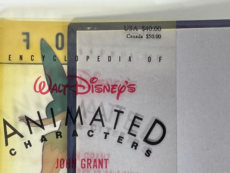 First Edition Hardcover Book Encyclopedia Of Walt Disney’s Animated Characters [Photo 6]