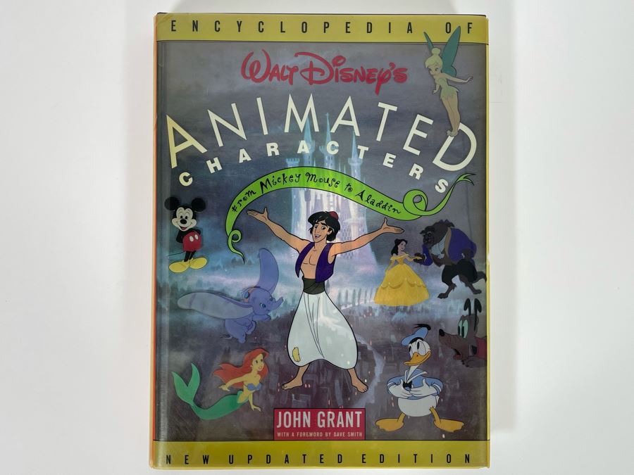 First Edition Hardcover Book Encyclopedia Of Walt Disney’s Animated Characters [Photo 2]
