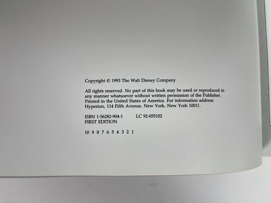 First Edition Hardcover Book Encyclopedia Of Walt Disney’s Animated Characters [Photo 8]