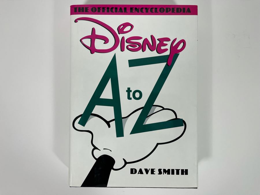 First Edition Hardcover Book Disney A To Z 1996 [Photo 1]