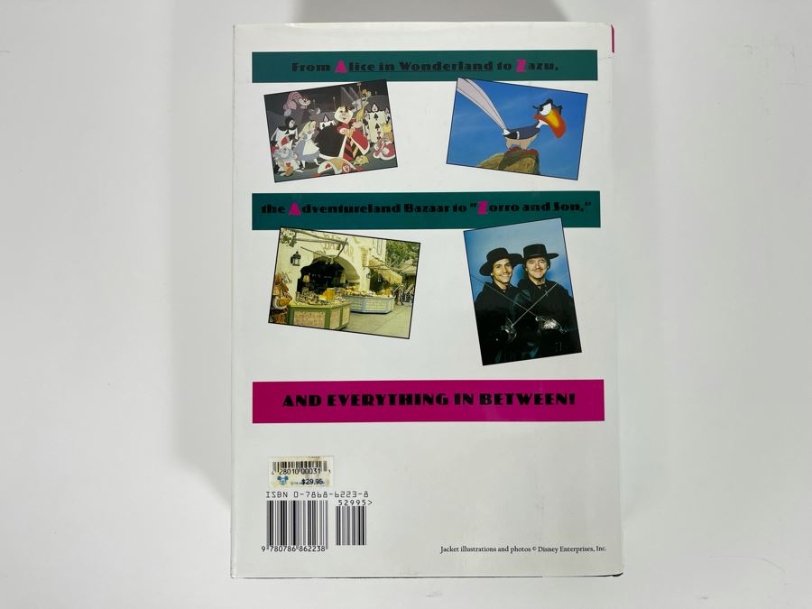 First Edition Hardcover Book Disney A To Z 1996 [Photo 6]