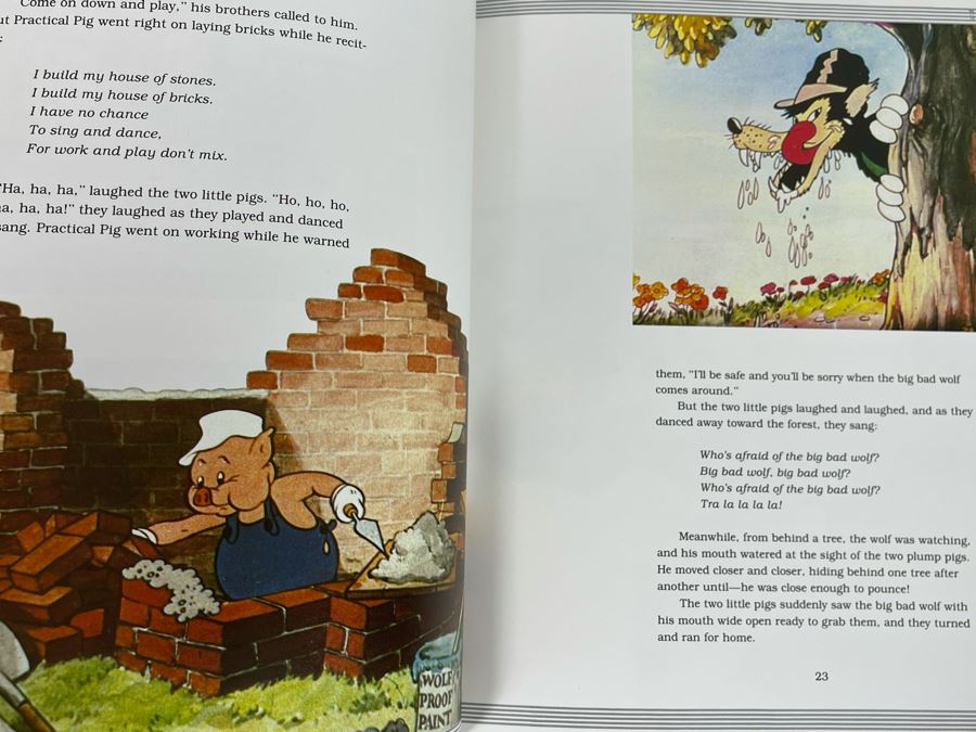 Hardcover Book Walt Disney’s Treasury Of Cartoon Classics [Photo 8]