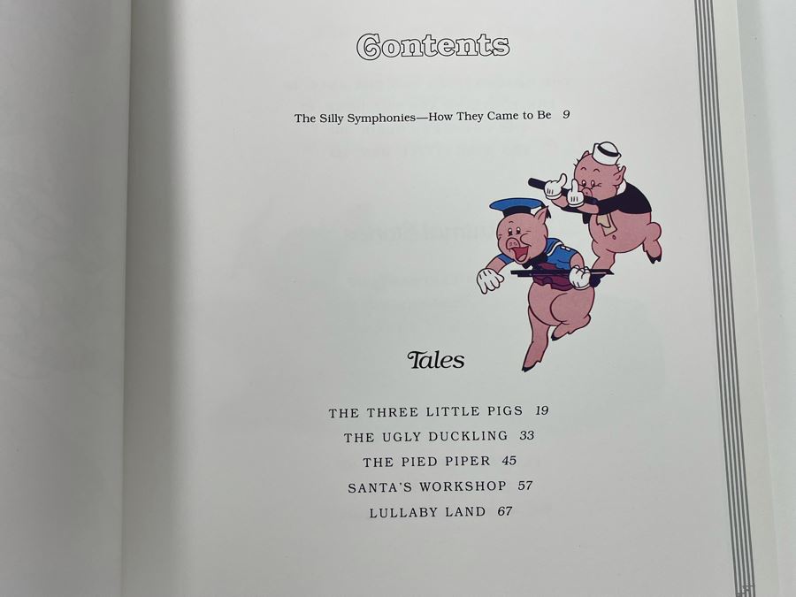 Hardcover Book Walt Disney’s Treasury Of Cartoon Classics [Photo 5]