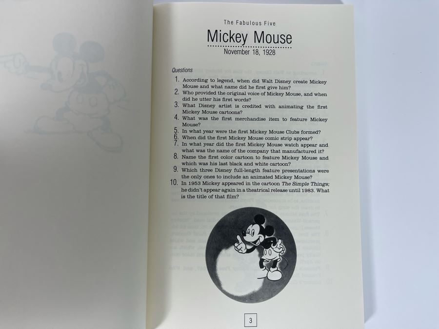 Pair Of Disney Books: Little-Known Facts About Disneyland And The Ultimate Disney Trivia Book [Photo 9]