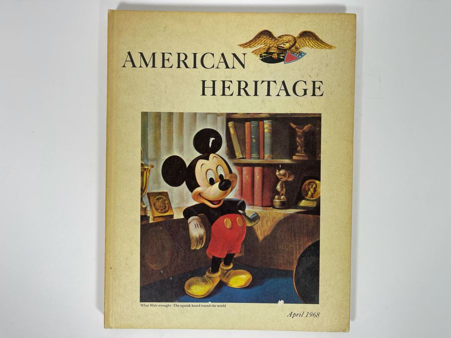 American Heritage April 1968 Book Featuring Article On Walt Disney [Photo 1]