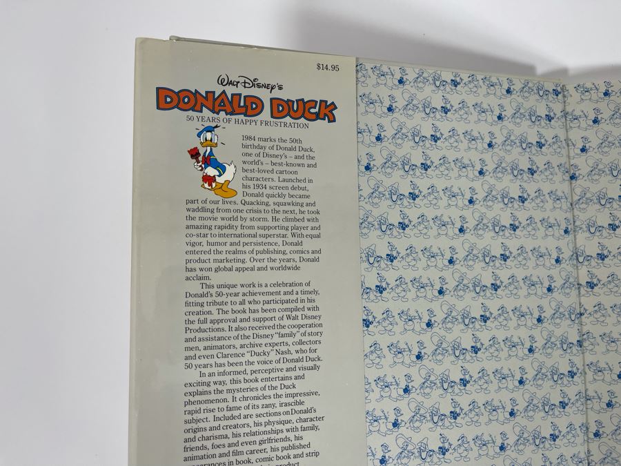 Hardcover Book Walt Disney’s Donald Duck 50 Years Of Happy Frustration [Photo 2]