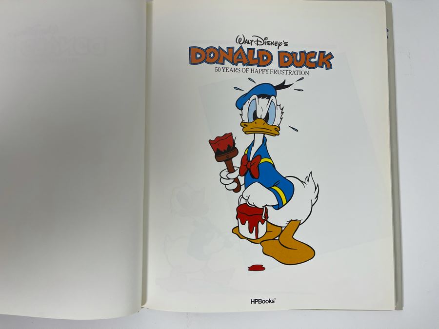 Hardcover Book Walt Disney’s Donald Duck 50 Years Of Happy Frustration [Photo 3]
