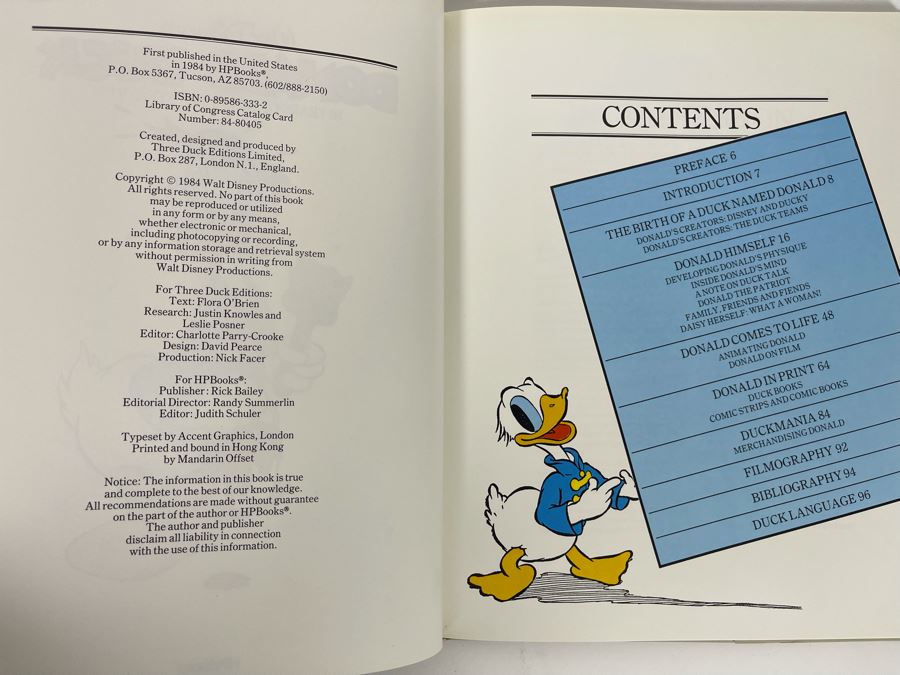 Hardcover Book Walt Disney’s Donald Duck 50 Years Of Happy Frustration [Photo 4]