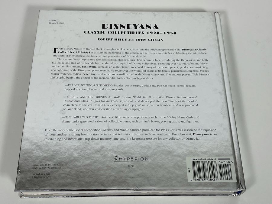 First Edition Hardcover Book Disneyana: Classic Collectibles, 1928-1958 [Photo 8]
