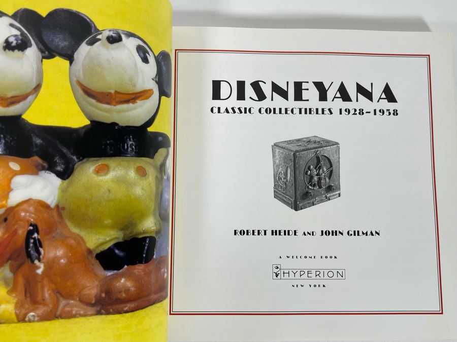 First Edition Hardcover Book Disneyana: Classic Collectibles, 1928-1958 [Photo 2]