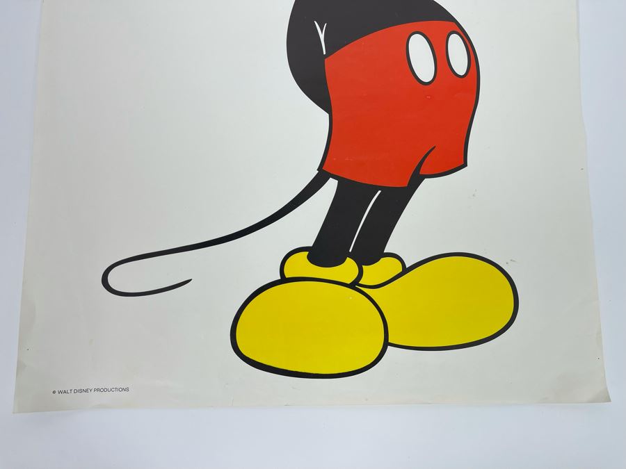Walt Disney Productions Mickey Mouse Poster 18 X 24 [Photo 3]