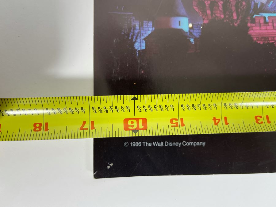 Disneyland Rockwell Private Party Celebration Movie Poster 1986 17 X 22 [Photo 9]