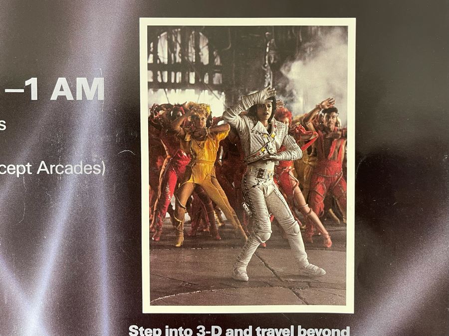 Disneyland Rockwell Private Party Celebration Movie Poster 1986 17 X 22 [Photo 4]