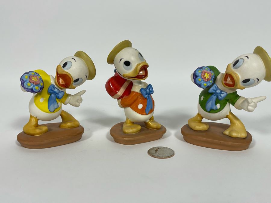 (3) Classics Walt Disney Donal Duck Figurines [Photo 2]