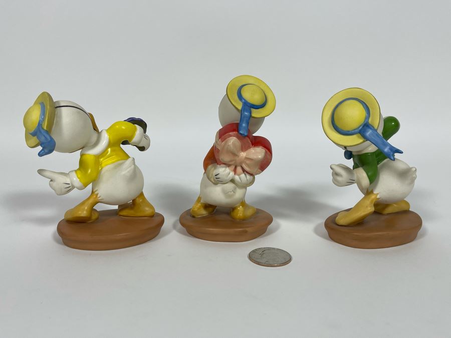 (3) Classics Walt Disney Donal Duck Figurines [Photo 3]