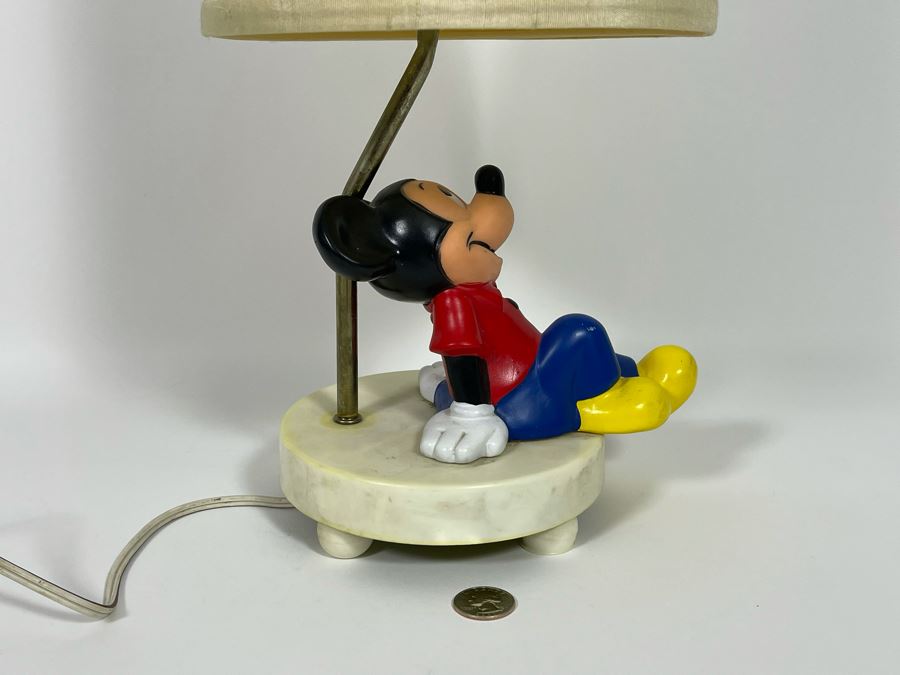 Vintage Mickey Mouse Table Lamp 16H [Photo 8]