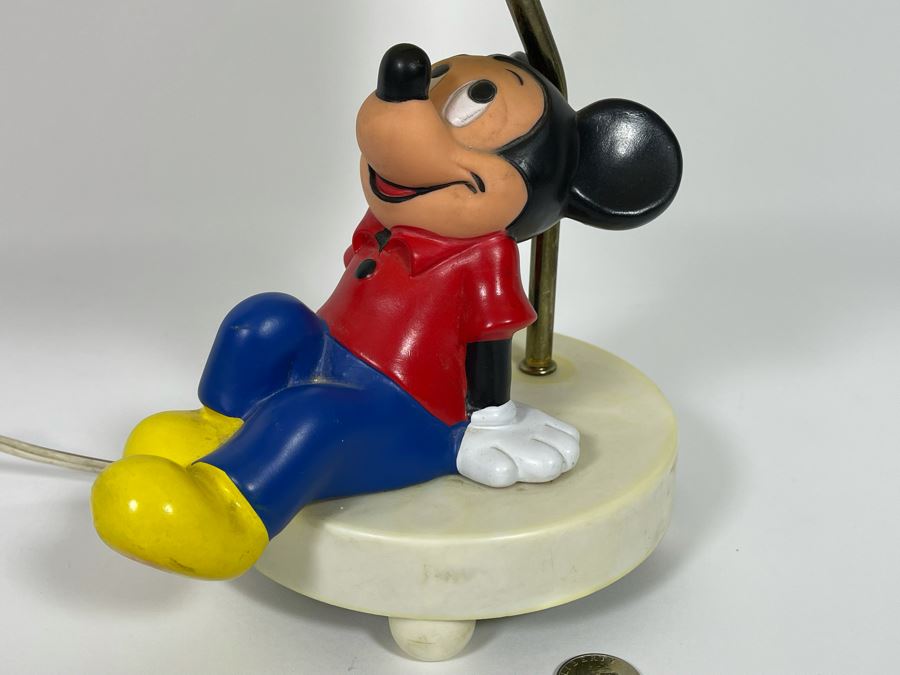 Vintage Mickey Mouse Table Lamp 16H [Photo 2]