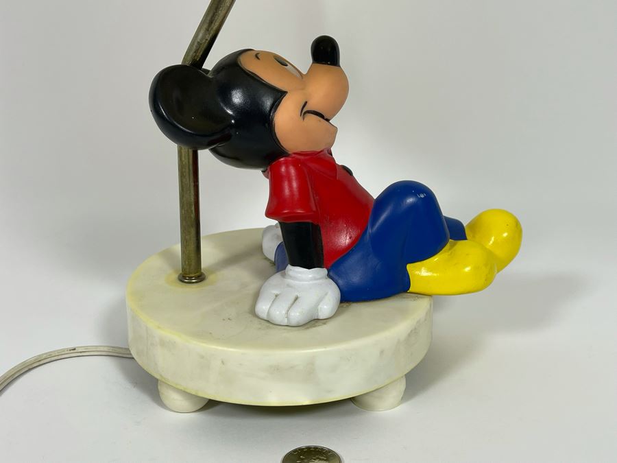 Vintage Mickey Mouse Table Lamp 16H [Photo 9]