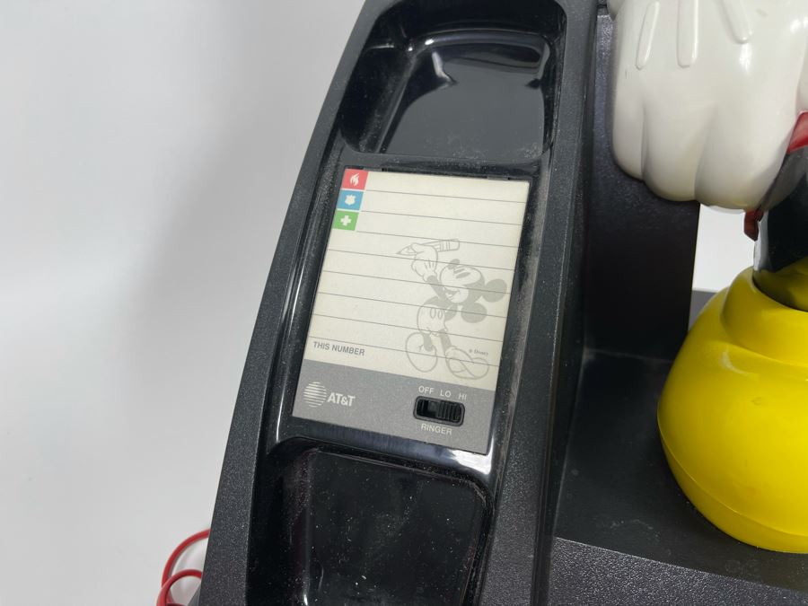 Vintage AT&T Mickey Mouse Phone 10W X 9D X 14H [Photo 7]