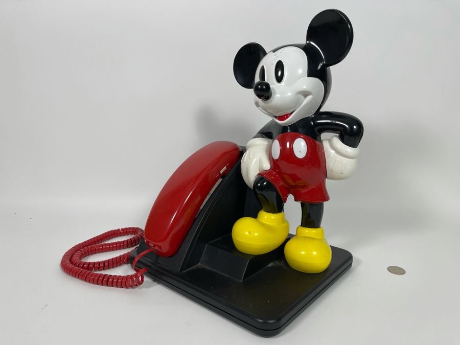 Vintage AT&T Mickey Mouse Phone 10W X 9D X 14H [Photo 4]
