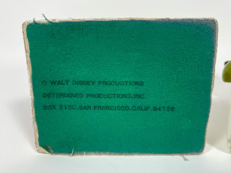 Pair Of Vintage Mickey Mouse And Minnie Mouse Bookends By Determined Productions Plus Three Signed Paperback Disney Hidden Mickey Books [Photo 11]