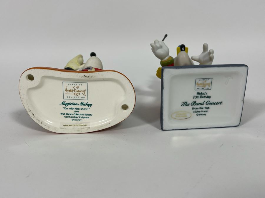 Pair Of Classics Walt Disney Mickey Mouse Figurines [Photo 6]
