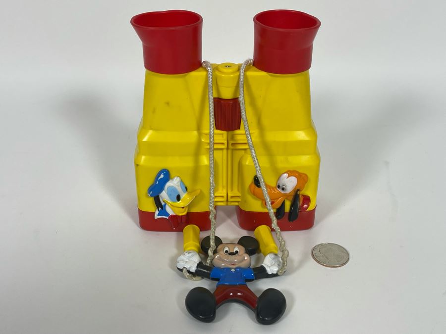 Vintage Walt Disney Company Illco Toy Binoculars