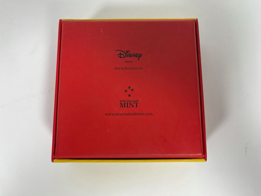 Disney Mickey Mouse Brave Little Tailor 1 Oz .999 Fine Silver Coin With Case [Photo 10]