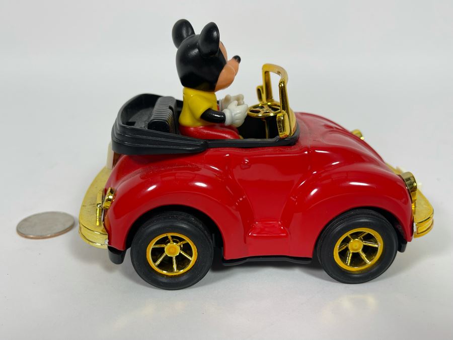 Vintage 1983 Masudaya Corp Japanese Wind-Up Mickey Mouse Car Estimate $100 [Photo 6]