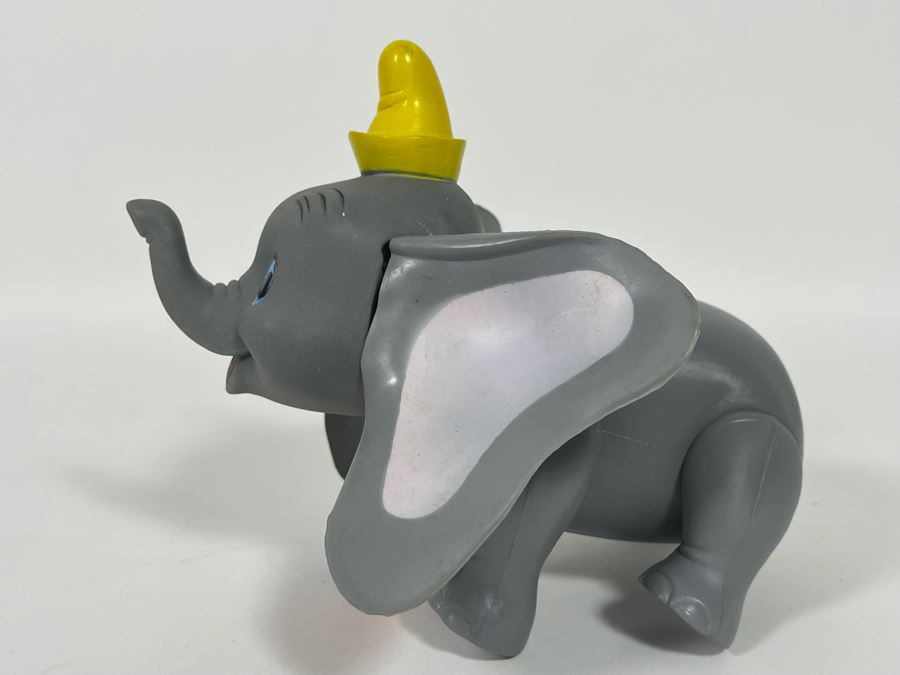 Vintage R. Dakin Disney Dumbo Plastic Figurine With Original Tag No 3528 [Photo 8]