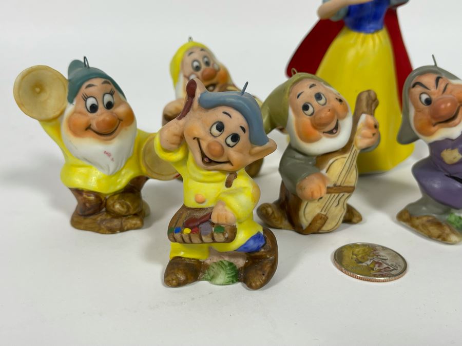 The Walt Disney Of Snow White And The Seven Dwarfs Figurines By Schmid [Photo 3]