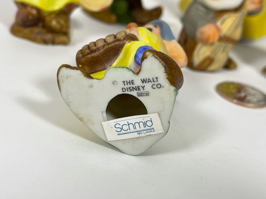The Walt Disney Of Snow White And The Seven Dwarfs Figurines By Schmid [Photo 9]