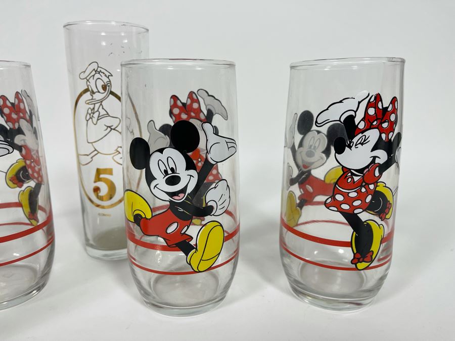Seven Walt Disney Mickey Mouse, Minnie Mouse, Donald Duck Glasses [Photo 6]