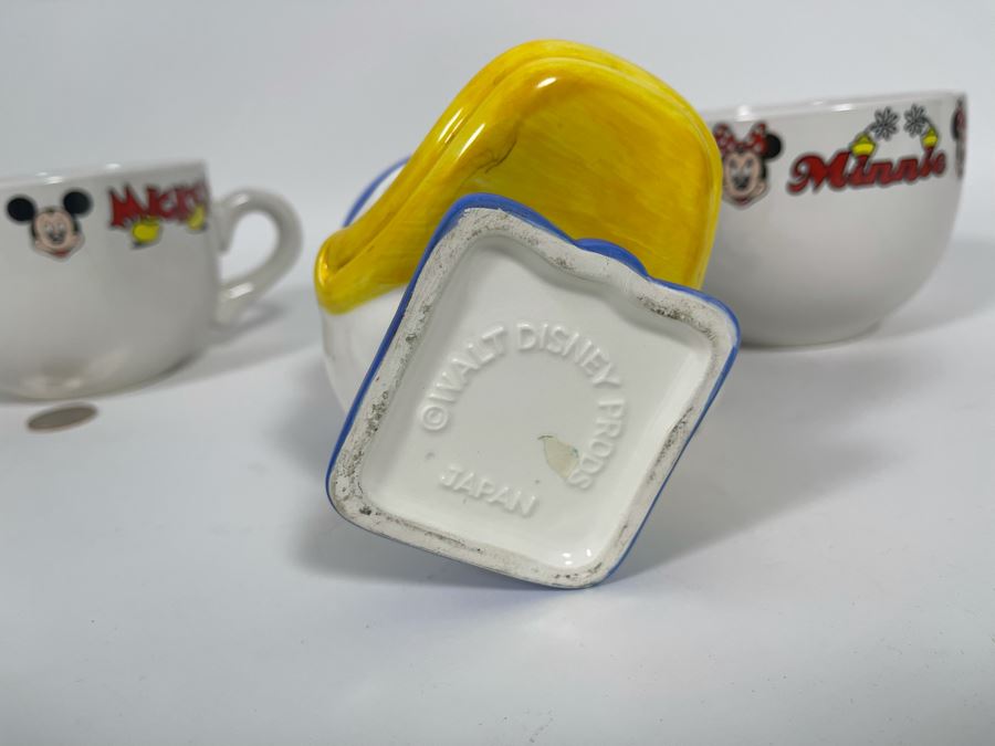Five Walt Disney Mugs Mickey Mouse, Minnie Mouse, Donald Duck [Photo 9]