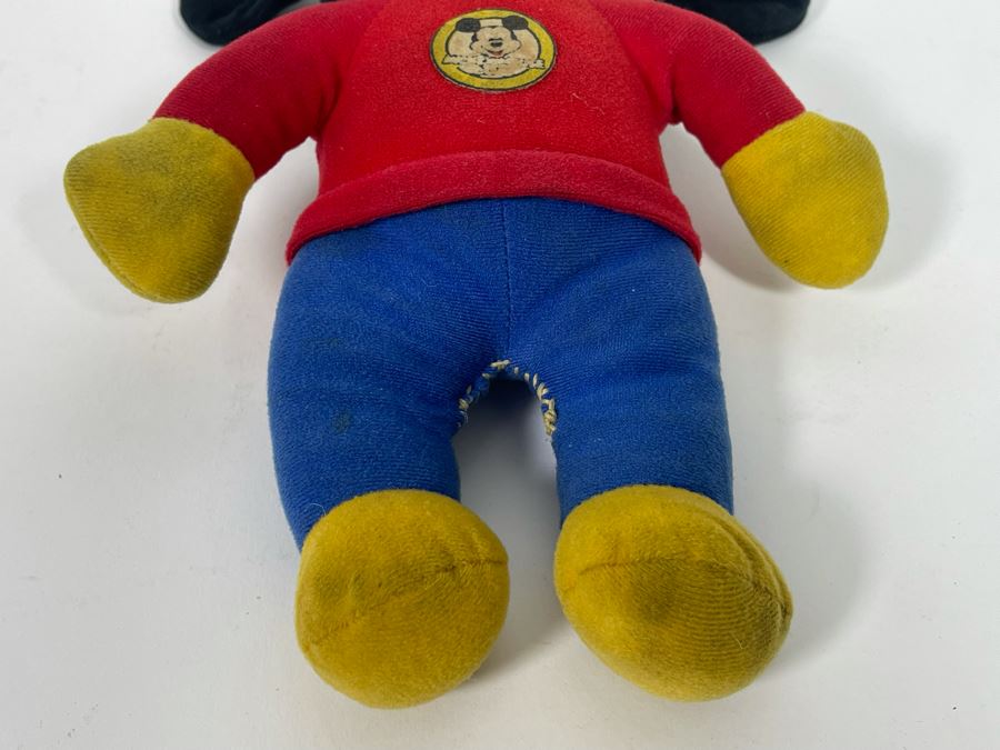 Vintage Mickey Mouse Plush Toy 11H [Photo 6]
