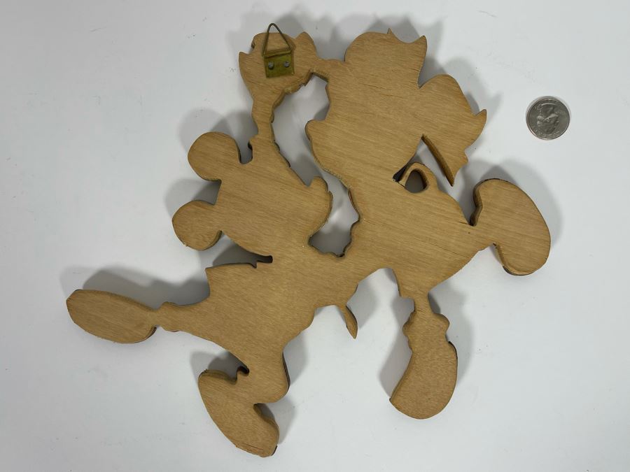 Mickey Mouse And Minnie Mouse Wooden Wall Hanging [Photo 5]