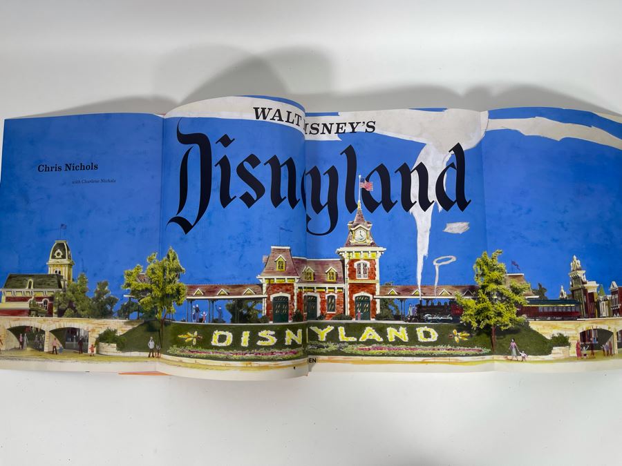 Signed Hardcover Book Walt Disney’s Disneyland Book Signed By Chris Nichols [Photo 6]