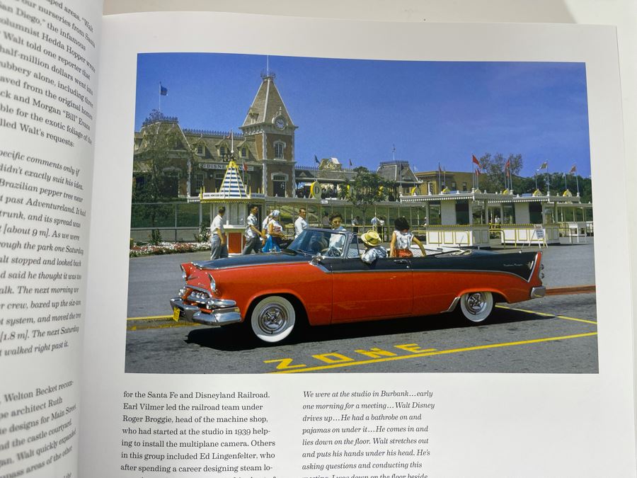 Signed Hardcover Book Walt Disney’s Disneyland Book Signed By Chris Nichols [Photo 10]