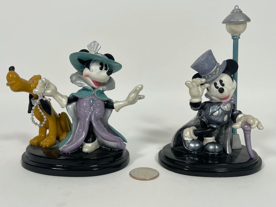 Pair Of Disney Enesco Figurines [Photo 2]