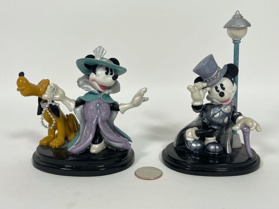 Pair Of Disney Enesco Figurines [Photo 1]