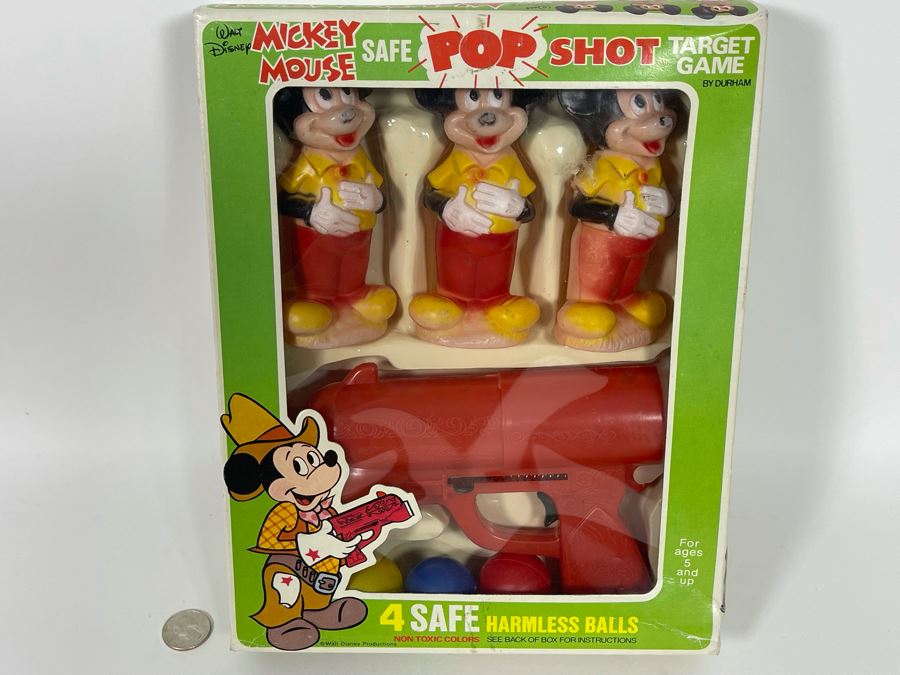 Vintage Walt Disney Mickey Mouse Target Game By Durham [Photo 1]