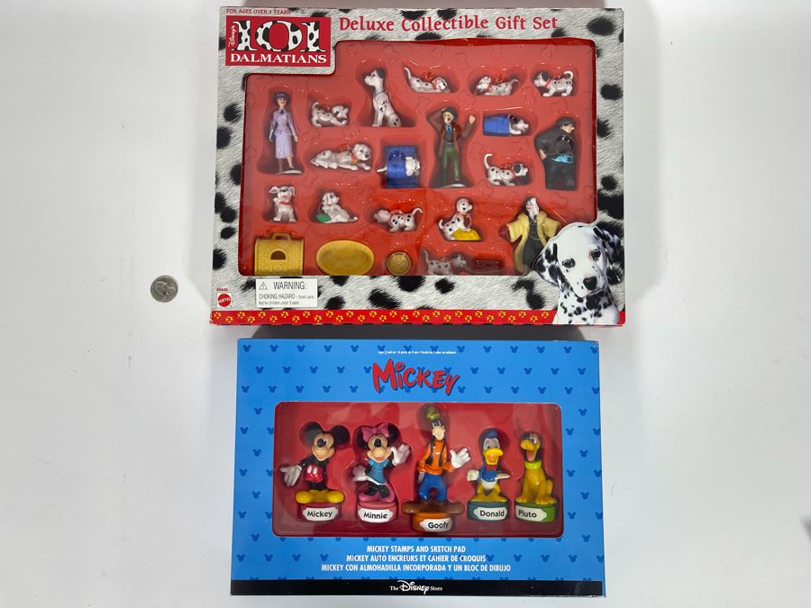 Disney’s 101 Dalmatians Deluxe Collectible Gift Set And Mickey Stamps And Sketch Pad [Photo 2]